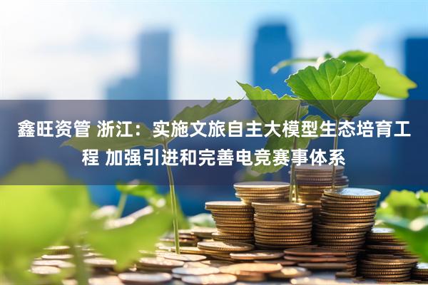 鑫旺资管 浙江：实施文旅自主大模型生态培育工程 加强引进和完善电竞赛事体系