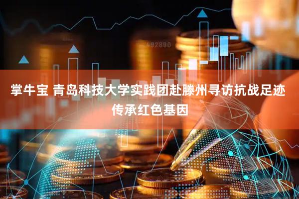 掌牛宝 青岛科技大学实践团赴滕州寻访抗战足迹 传承红色基因